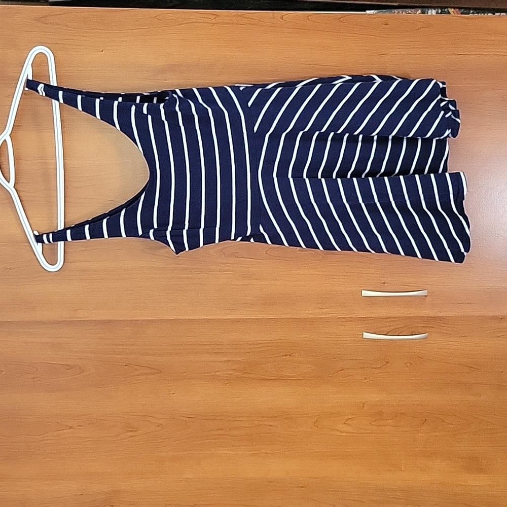 Blue & white stripped dress. Size 12 ( small ) DIVDED H&M